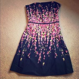 Strapless LOFT Party Dress